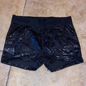 Adidas Compression Shorts Size Medium